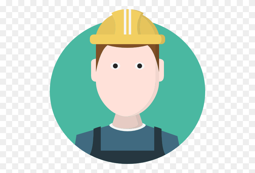 512x512 Builder, Profession, Occupation, Worker, User, People, Job, Avatar - Professions Clipart