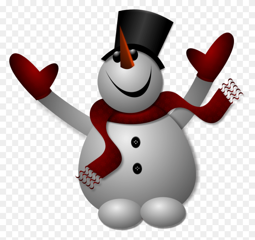 795x744 Building A Snowman Clip Art - Building A Snowman Clipart