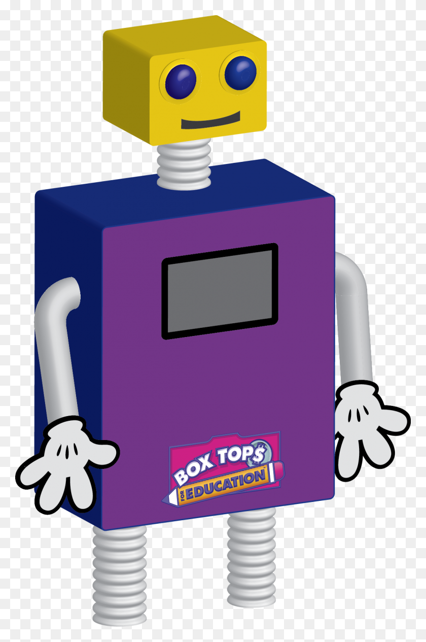 1125x1739 La Construcción De Boxie A Kiosk Robot Ludvik Jerabek - Box Tops For Education Clipart