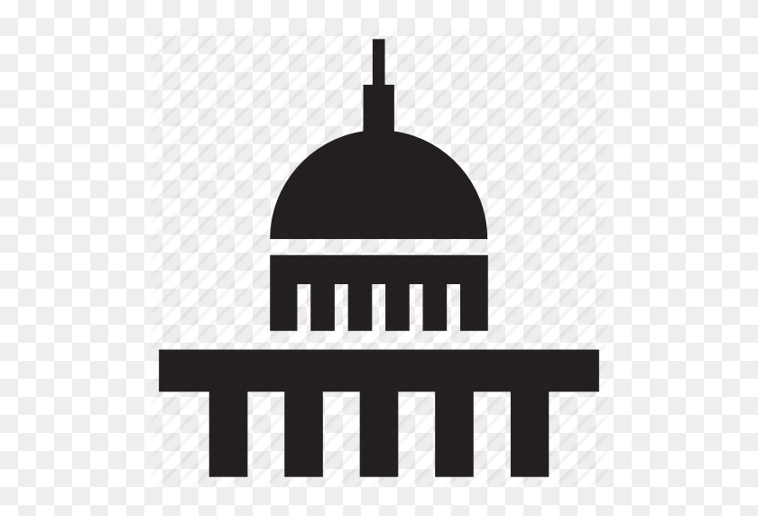 512x512 Building, Capitol, Cupola, Dome, Landmark, Monument, Washington Icon - Capitol Building PNG