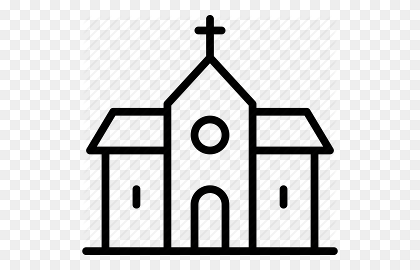 512x480 Edificio, Cristiano, Iglesia, Histórico, Monasterio, Viejo, Orar Icono - Casa Vieja Png
