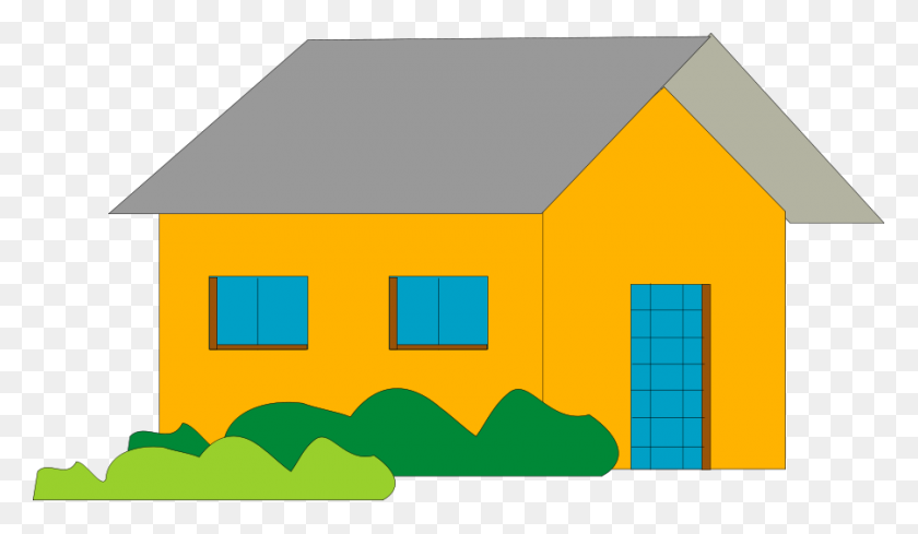 900x496 Building Clip Art - Tiny House Clipart