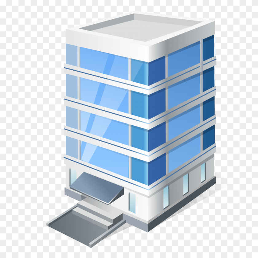 2400x2400 Building Clipart - Tall Building Clipart
