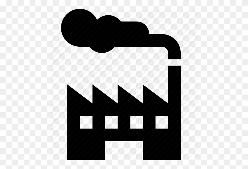 512x512 Building, Construction, Factory, Industry, Plant, Smog, Smoke Icon - Smog PNG
