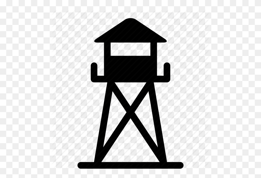 512x512 Building, Construction, Sentry Box, Watchtower Icon - Watchtower Clipart