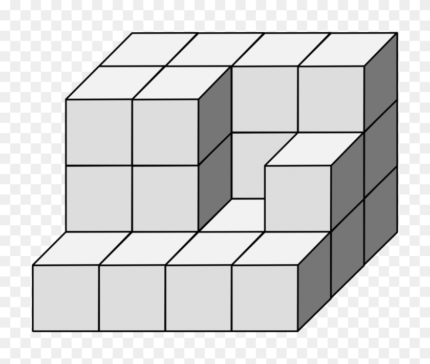 898x750 Строительный Куб Черный И Белый Арт-Деко Компьютерные Иконки Бесплатно - Куб Клипарт Черный И Белый
