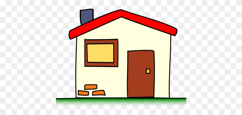 456x340 Building Drawing House Cartoon - Firehouse Clipart