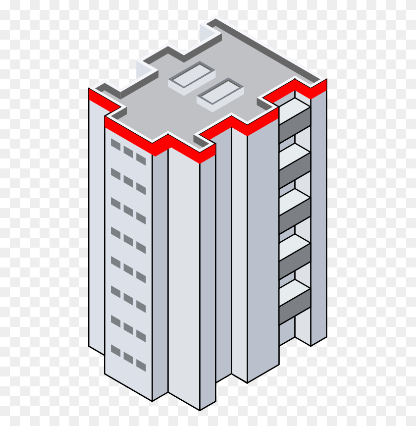 483x800 Building Free To Use Clip Art Image - Free Building Clipart