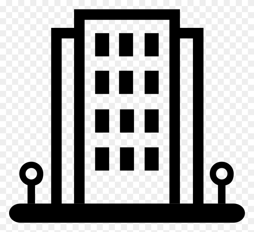 980x888 Building Icon Png Icon Free Download - Building PNG