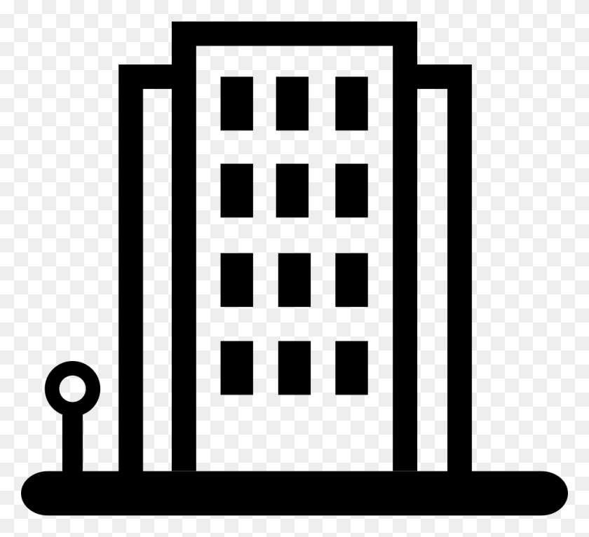 980x888 Building Icon Png Icon Free Download - Destroyed Building PNG