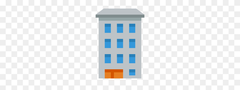 256x256 Building Icon Small Flat Iconset Paomedia - Building Icon PNG