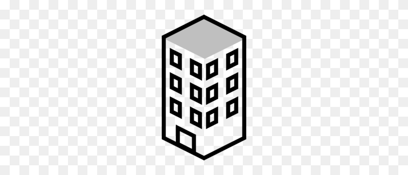 174x300 Building White Clip Art - Tower Clipart Black And White