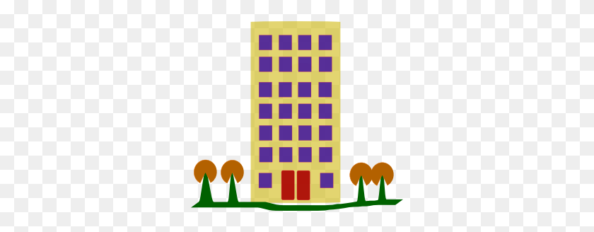 300x268 Building With Trees Clip Art - Building A House Clipart