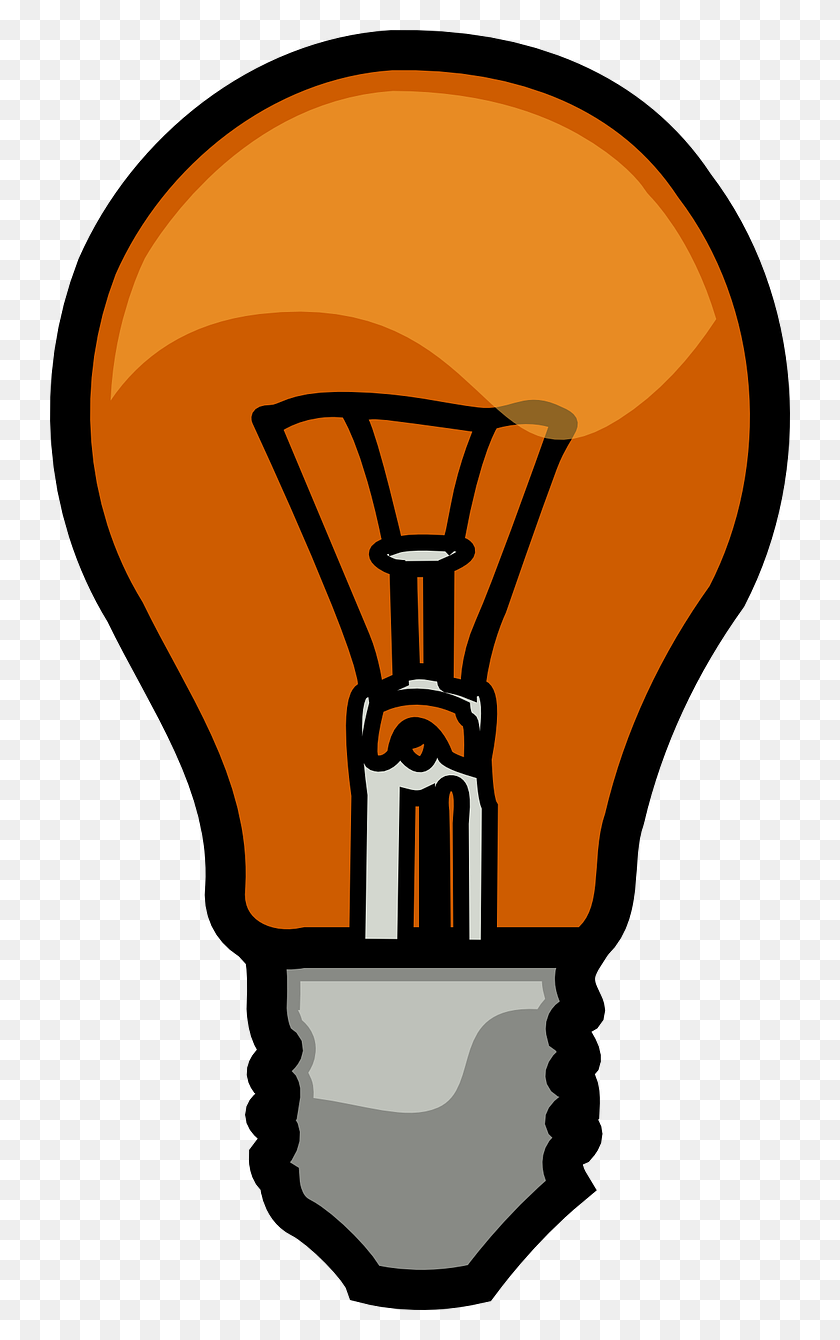 740x1280 Bulb Clipart Incandescent Light Bulb - Lamp Of Knowledge Clipart