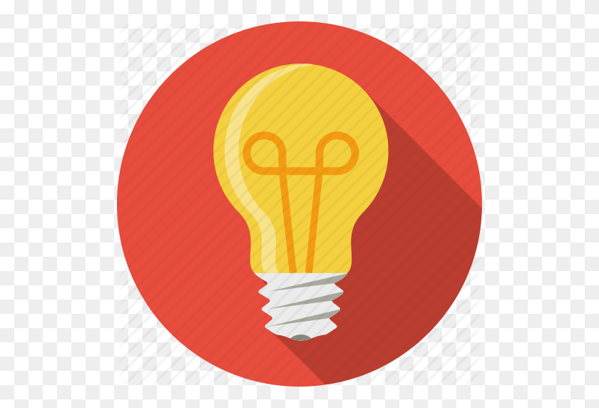 512x512 Bulb, Creative, Idea, L Light, Light Bulb, Lightbulb Icon - Light Bulb Icon PNG