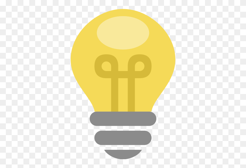 512x512 Лампочка, Электрический, Энергия, Идея, L Light, Значок Мысли - Свет Png
