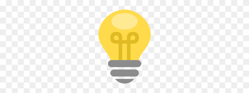 256x256 Bulb Icon Myiconfinder - Lightbulb Icon PNG