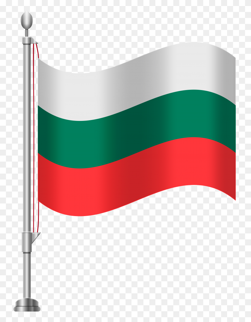 6141x8000 Bulgaria Flag Png Clip Art - Red Banner Clipart
