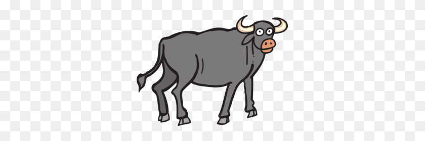 299x219 Bull Png Images, Icon, Cliparts - Wildebeest Clipart