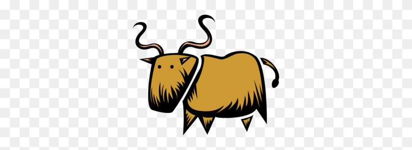 298x246 Bull Png Images, Icon, Cliparts - Bull Horn Clipart