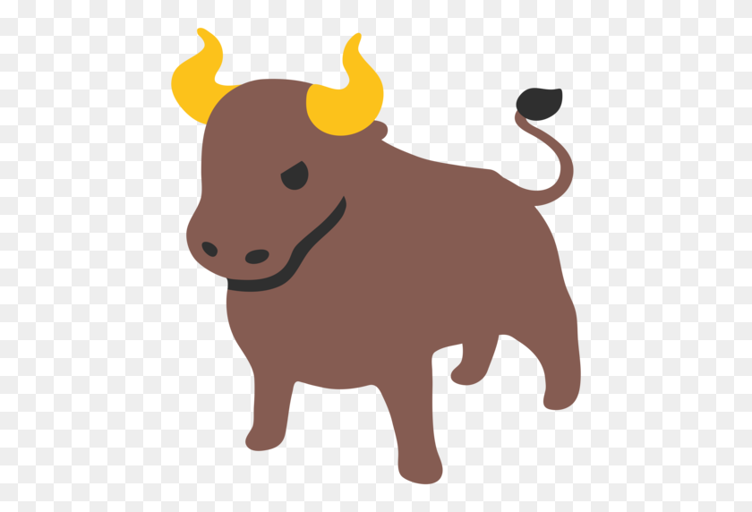 512x512 Bull Spanish Flag Emoji - Bullfighting Clipart