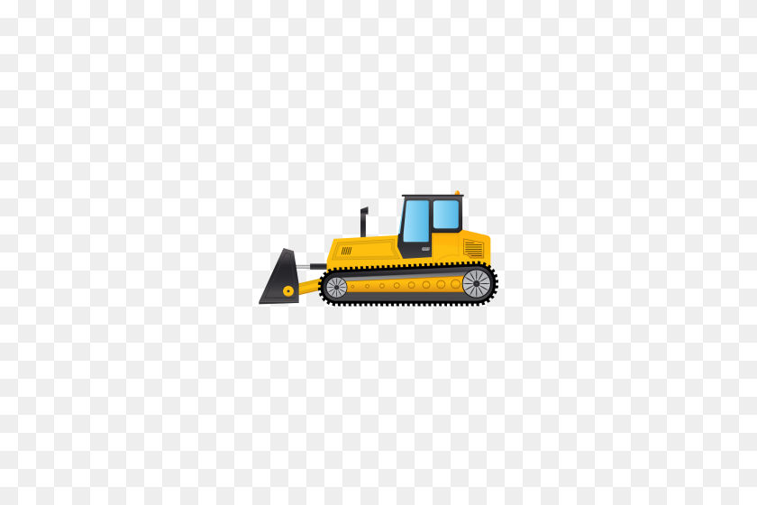 500x500 Bulldozer Caterpillar Inc Excavator Clipart - Free Excavator Clipart