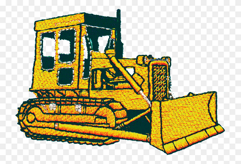 732x511 Bulldozer Clip Art Free Image - Bulldozer Clipart