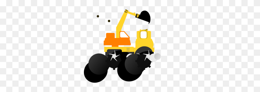298x237 Bulldozer Drawing Black And White Dromgff Top Clipart Image - Construction Truck Clipart
