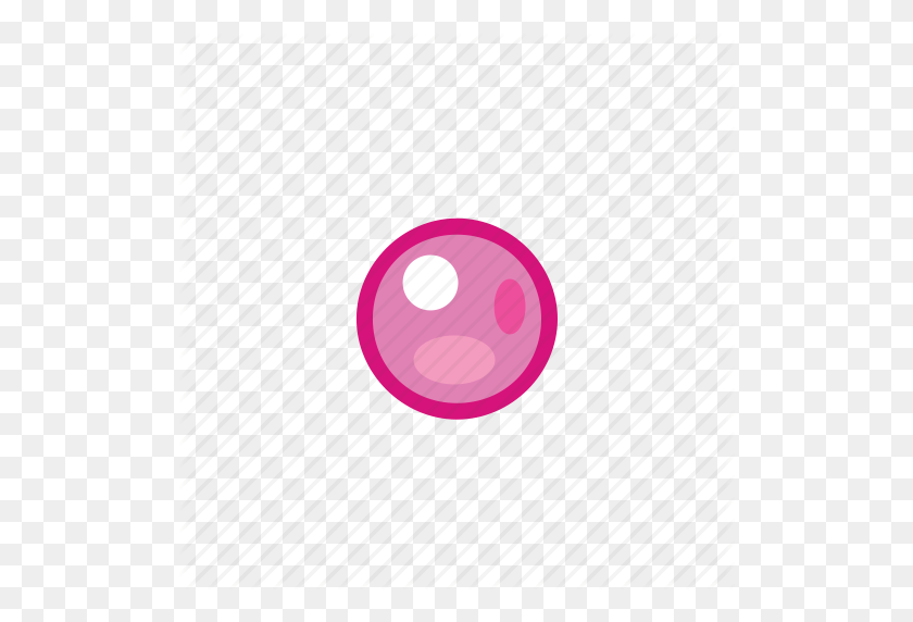 512x512 Пуля, Розовый, Значок Точки - Значок Пули Png