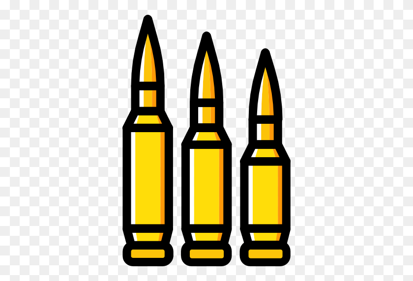 512x512 Bullets Icon - Bullet Clipart PNG