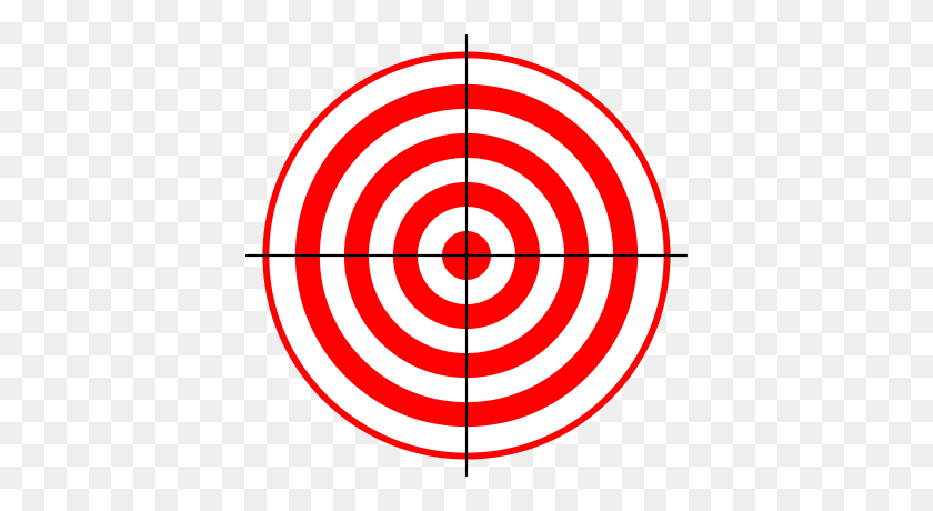 400x400 Bullseye Targets Printable - Nerf Gun Clips