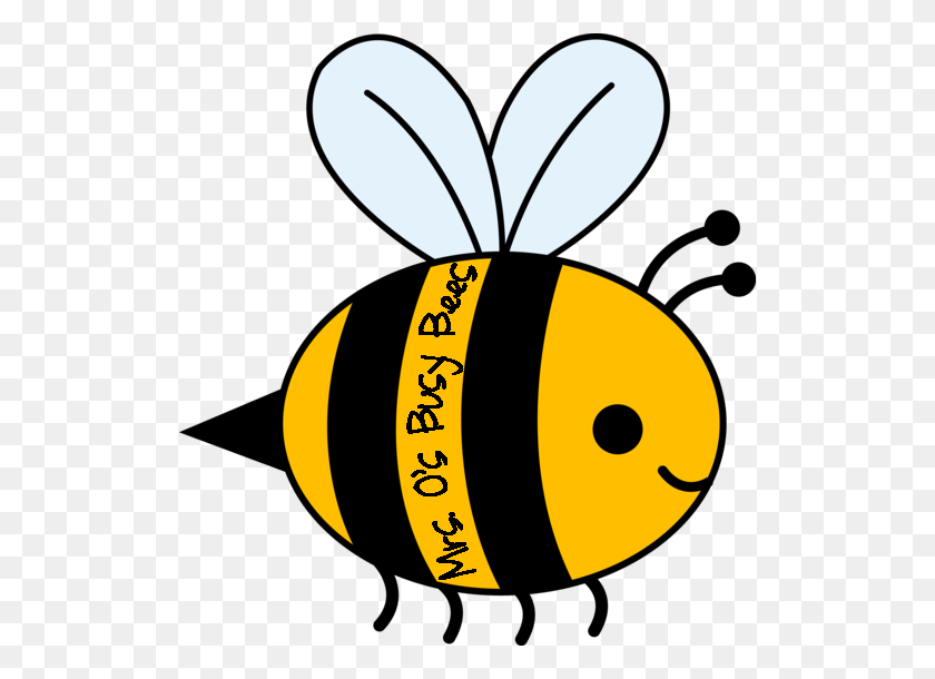 518x550 Bumble Bee Clip Art - Bumble Bee PNG