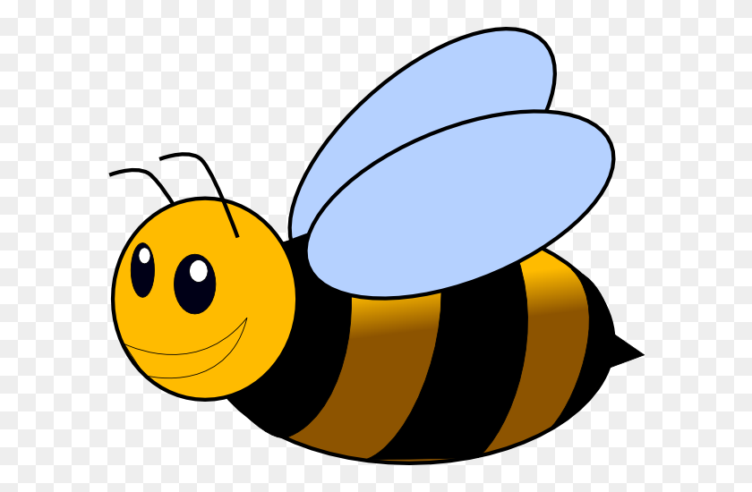 600x490 Bumble Bee Clip Art - Bumble Bee PNG