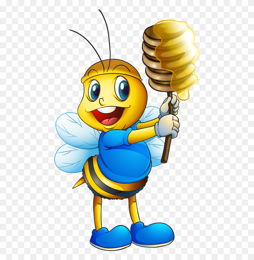 481x800 Bumble Bees Bee, Bee Clipart, Cartoon Bee - Tan Clipart