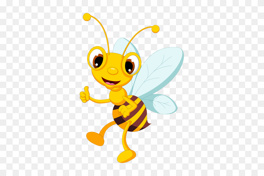 375x500 Bumblebee Clipart Friendly Bee - Bumblebee PNG