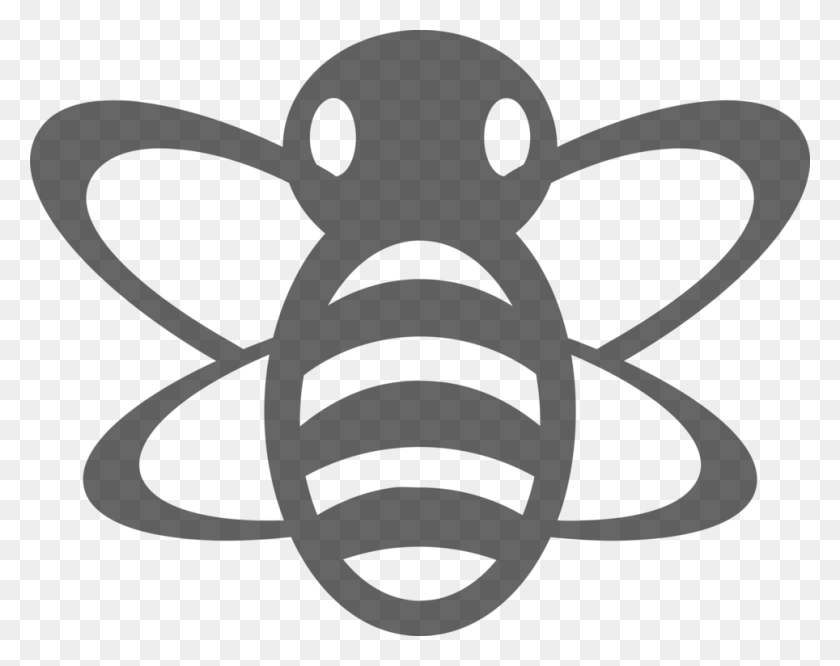 964x750 Шмель Медоносная Пчела Скачать Line Art - Клипарт Пчела Черный И Белый