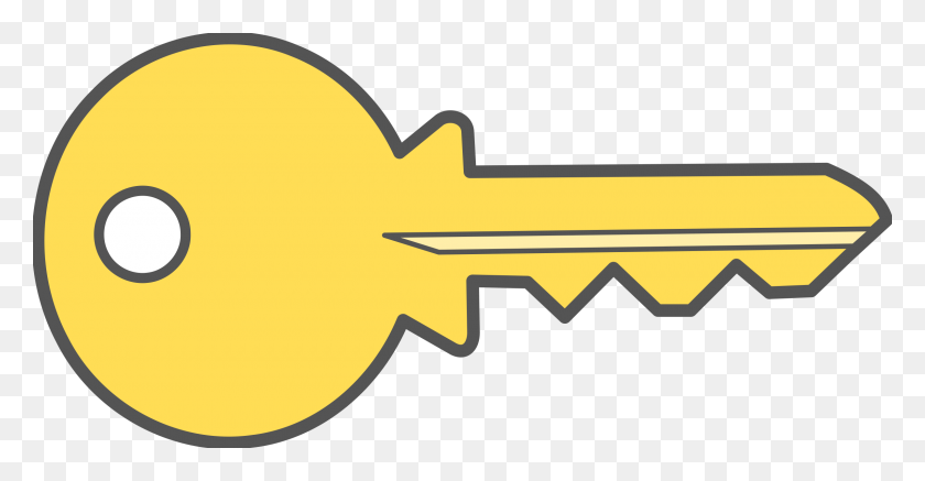 2400x1161 Связка Из Двух Металлических Ключей От Дома Один Маленький Латунный Ключ - Входная Дверь Клипарт