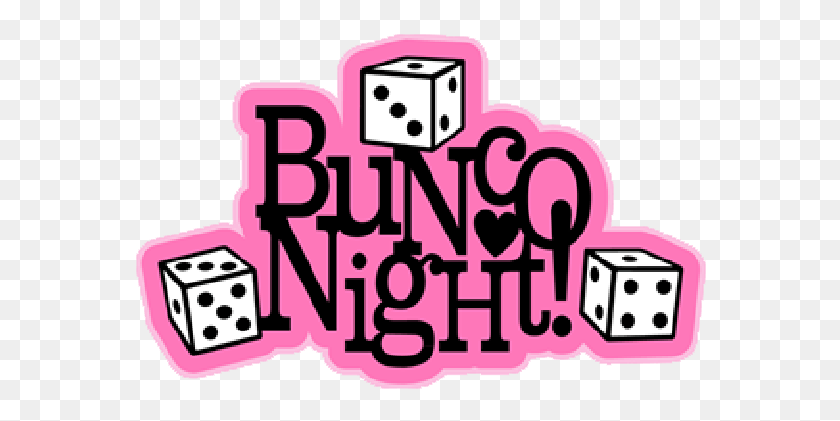 576x361 Bunco Game Night - Ladies Night Clip Art