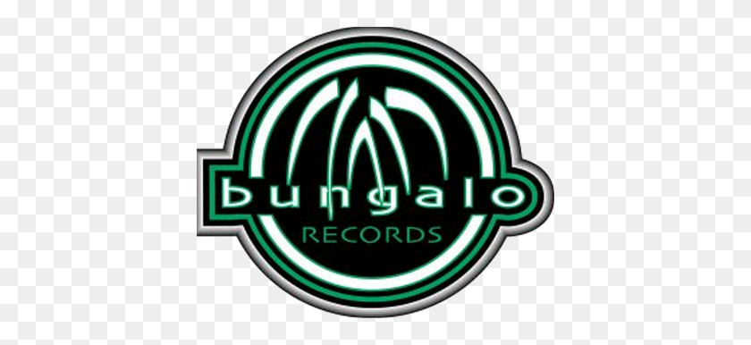 400x326 Bungalo Records - Логотип Универсальной Музыкальной Группы Png