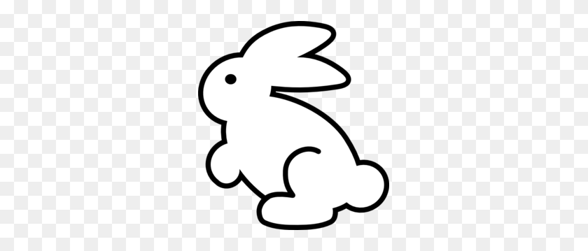 273x299 Bunny Clipart, Suggestions For Bunny Clipart, Download Bunny Clipart - Forest Clipart Black And White
