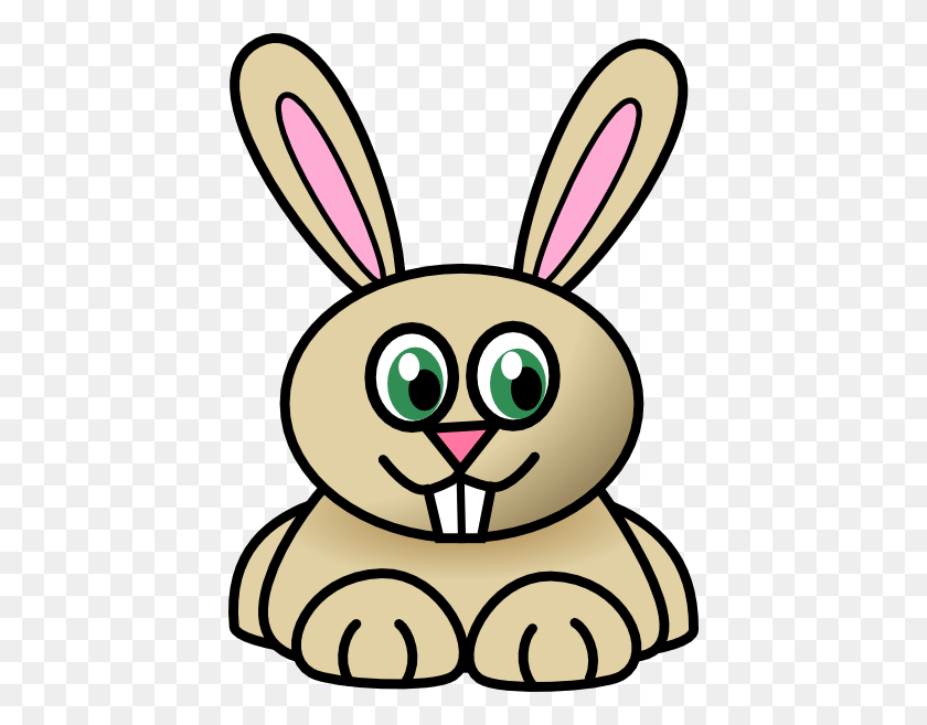 426x597 Bunny Cliparts - Bunny Nose Clipart