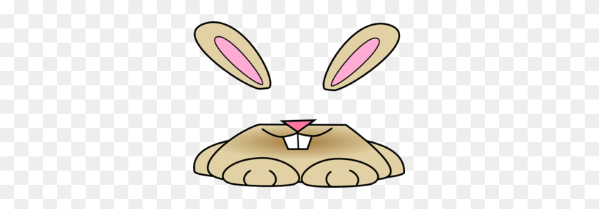 297x234 Bunny Ears Clip Art - Easter Bunny Ears Clipart