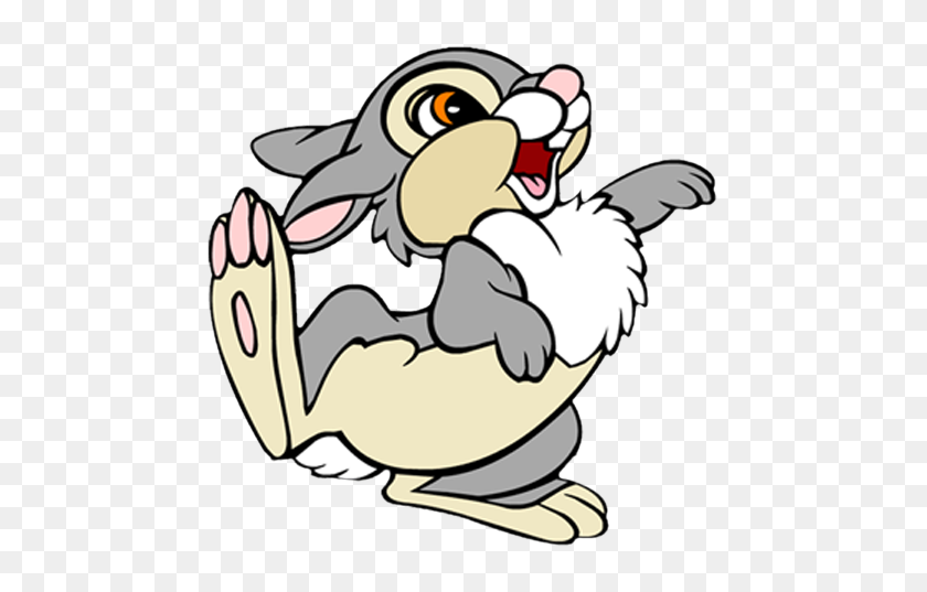 487x477 Bunny Png Cartoon Free - Rabbit Clipart PNG