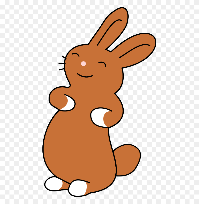 481x800 Bunny Rabbit Clip Art Easter Bunny Clipart - Rabbit Face Clipart