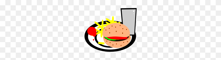 200x168 Burger And Fries Png, Clip Art For Web - Fries PNG