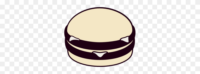 299x252 Burger Clip Art - Cheeseburger Clipart