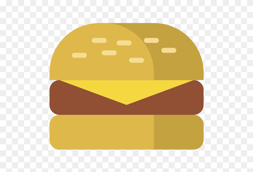 512x512 Burger Clipart, Suggestions For Burger Clipart, Download Burger - Hamburger Bun Clipart