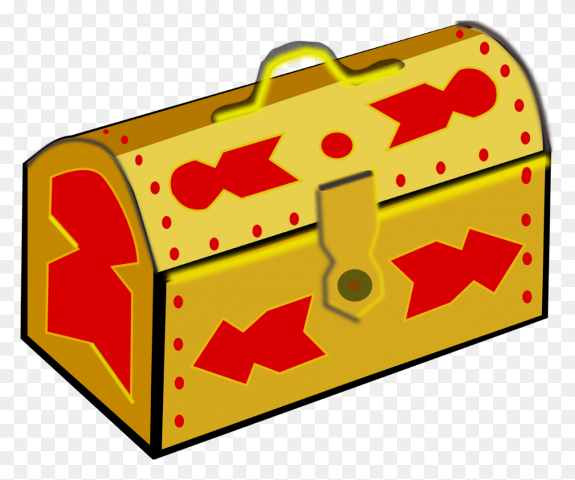 911x750 Buried Treasure Computer Icons Drawing Chest - Open Treasure Chest Clipart