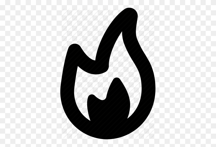 371x512 Burn, Calories, Fitness, Flame, Loss, Weight Icon - Flame Black And White Clipart