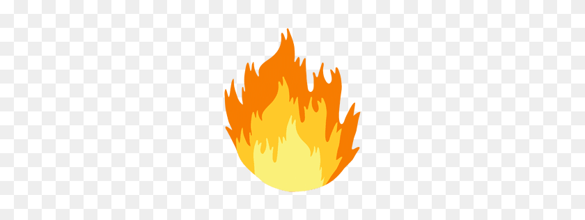 256x256 Burning Fire Vector - Fire Flames PNG